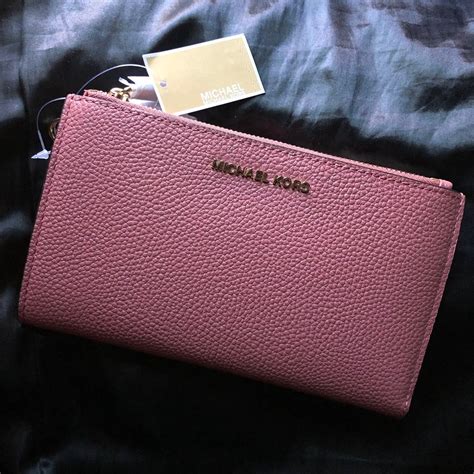 michael kors pink wallet macys|Michael Kors wristlets clearance.